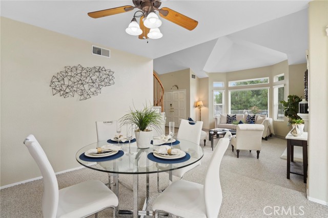 Dining Room & Living Room