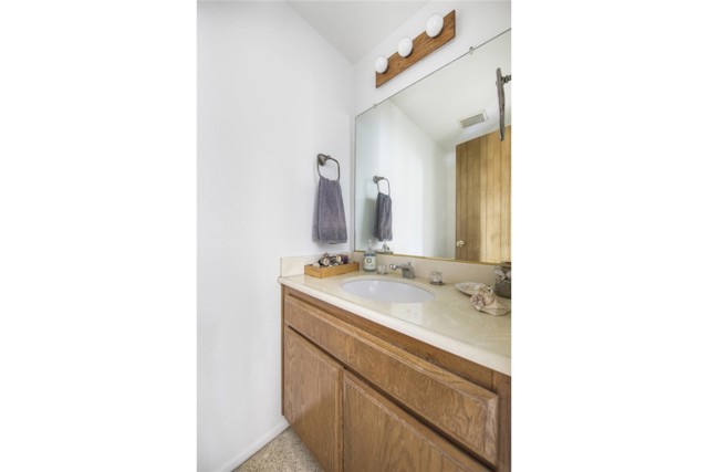 Half Bath on Living Level