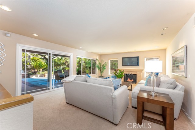 Good size family room off the kitchen looking out to your amazing backyard