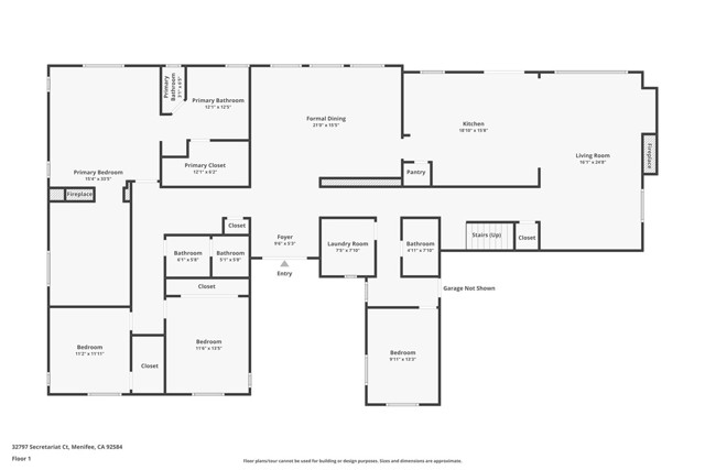 Detail Gallery Image 63 of 67 For 32797 Secretariat Ct, Menifee,  CA 92584 - 5 Beds | 4 Baths