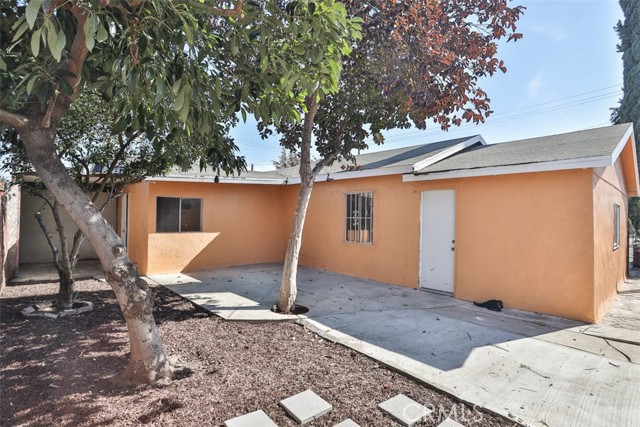 converted garage dedicated backyard space