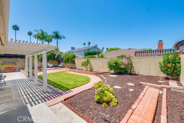 Beautiful spacious backyard