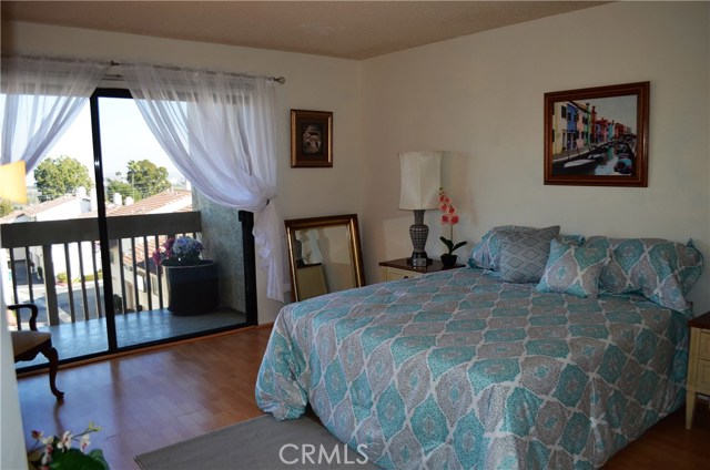 Master Bedroom with Balcony entrance