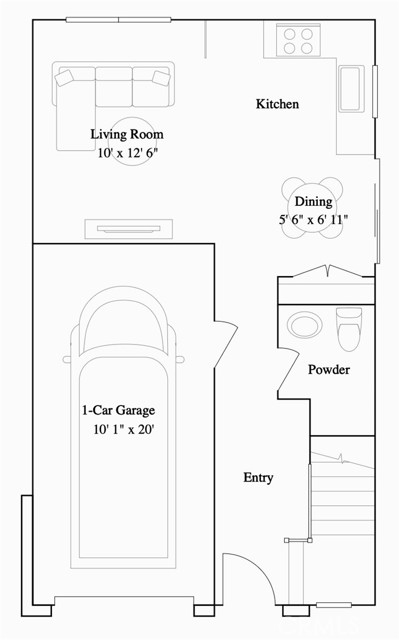 Detail Gallery Image 14 of 22 For 2586 E Lincoln Paseo, Ontario,  CA 91762 - 2 Beds | 2/1 Baths