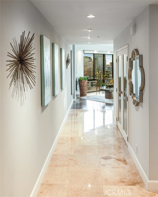 Entry hallway to Living Room