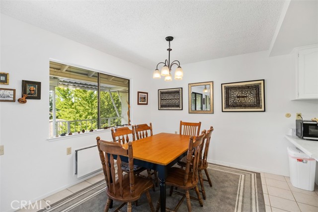 Dining room off living room