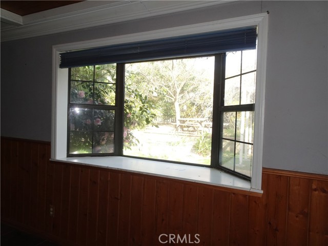 Larger garden window in the Family Room