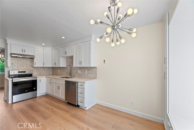 kitchen and nook space