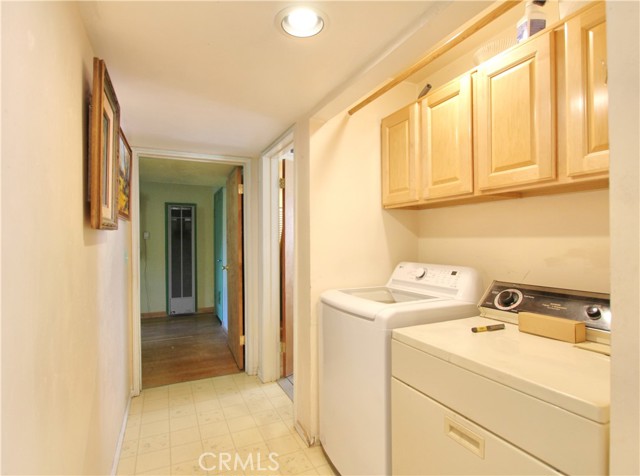 Main Level Laundry Room & Hallway