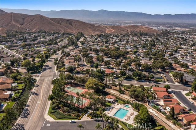 Aerial view of Community Amenities
