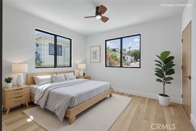 ADU bedroom 1 virtually staged