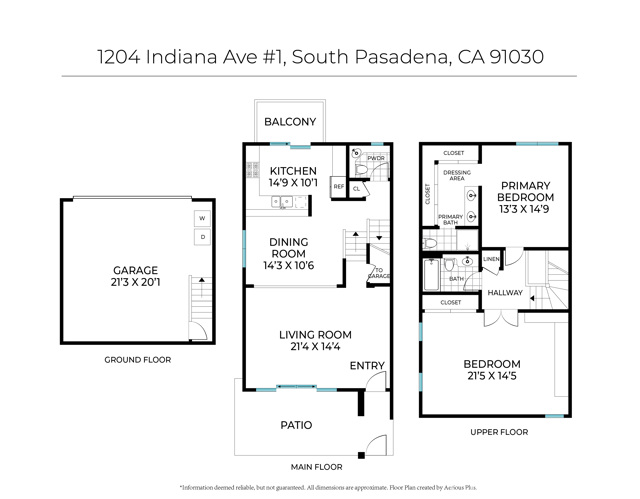 Details for 1204 Indiana Avenue 1, South Pasadena, CA 91030