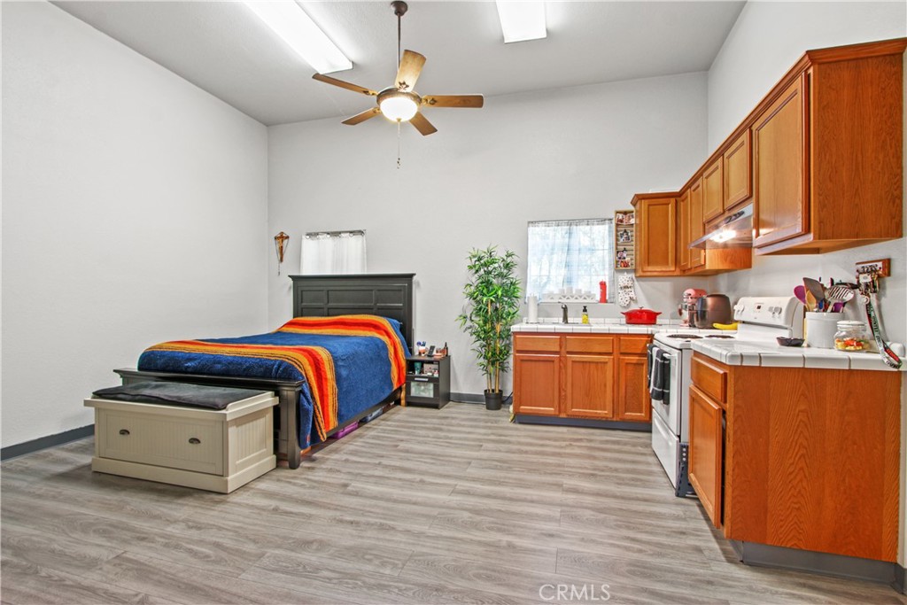 Studio type living space in garage