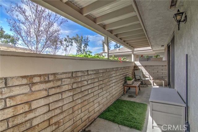 The 2nd patio expands across the master and 2nd bedroom. Views to the golf course