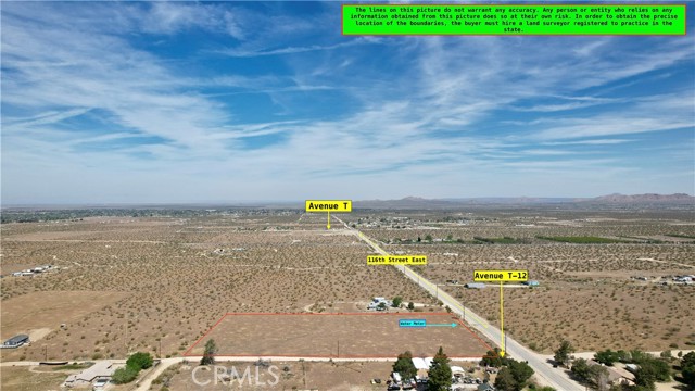 Detail Gallery Image 12 of 15 For 0 Corner of 116th Street East and Avenue T-12, Littlerock,  CA 93543 - – Beds | – Baths