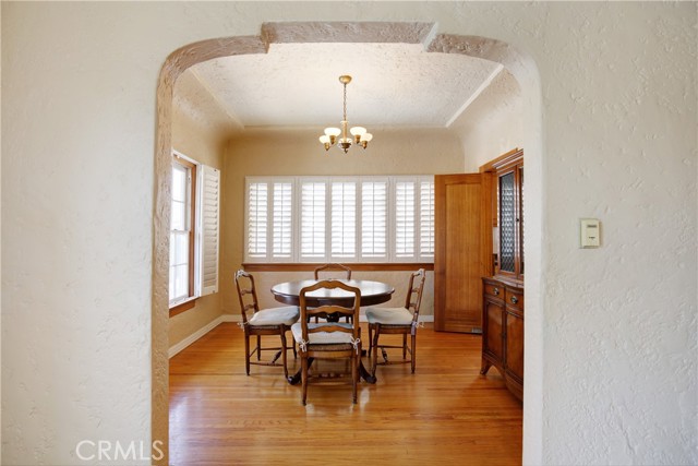 Entrance to Formal dining room