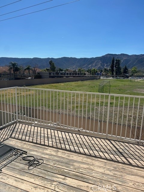 View from the patio of the primary bedroom