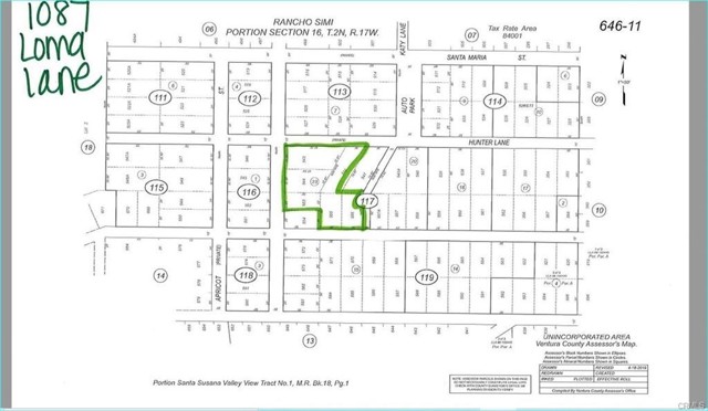 Detail Gallery Image 15 of 17 For 1087 Loma Ln, Simi Valley,  CA 93063 - – Beds | – Baths