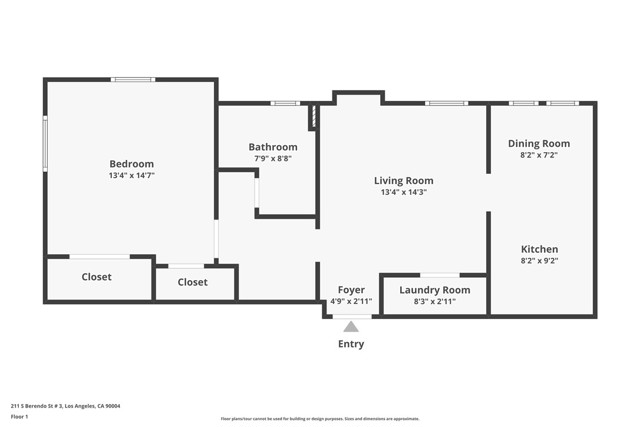 Detail Gallery Image 39 of 39 For 211 S Berendo St #3,  Los Angeles,  CA 90004 - 1 Beds | 1 Baths