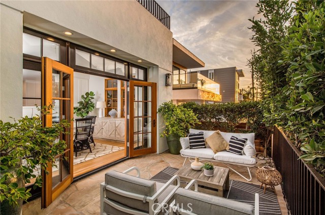 Private front patio to enjoy at all times of day with ocean views.