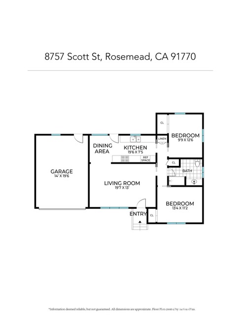Detail Gallery Image 28 of 28 For 8757 Scott St, Rosemead,  CA 91770 - 2 Beds | 1 Baths