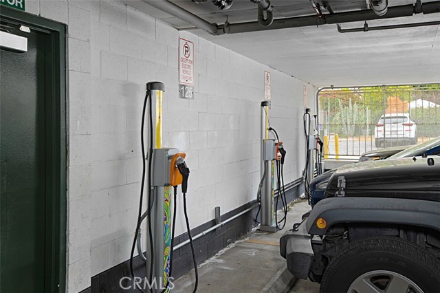 Five EV charging stations