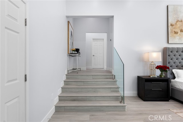 Hallway to the coffee nook