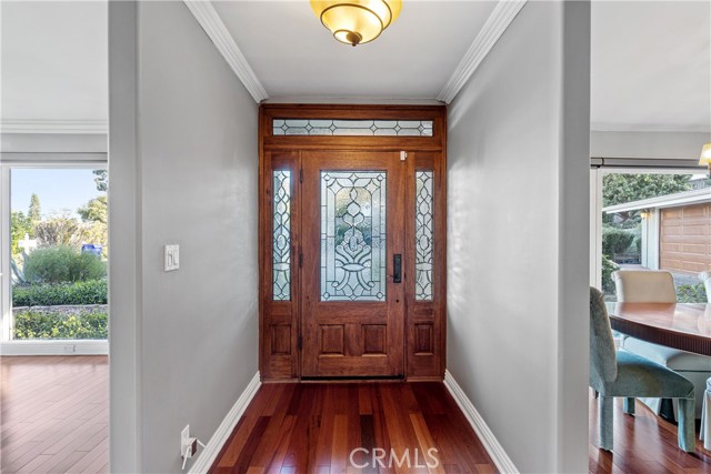 The entry of 5 Spinning Lane opens to the inviting layout with excellent flow from one room to the next.
