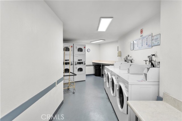 Laundry room.