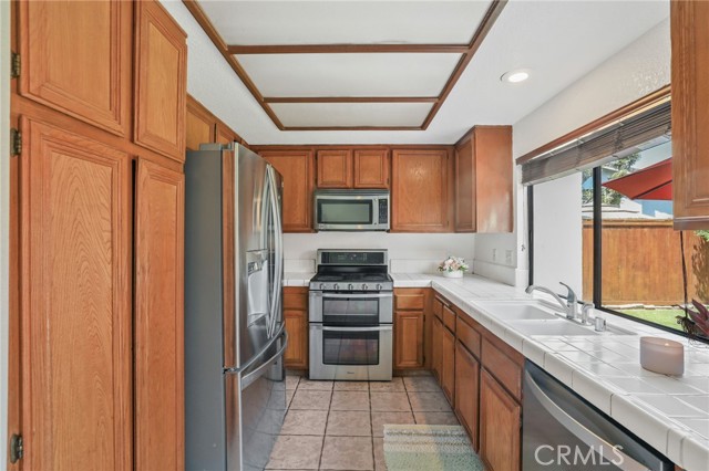 The kitchen is upgraded with all stainless-steel appliances including the double ovens. You can truly enjoy your own backyard while preparing the meals for the entire family.