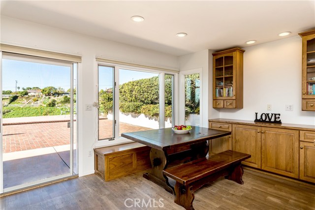 Eat-in Kitchen area opens to Family Room and outdoors....