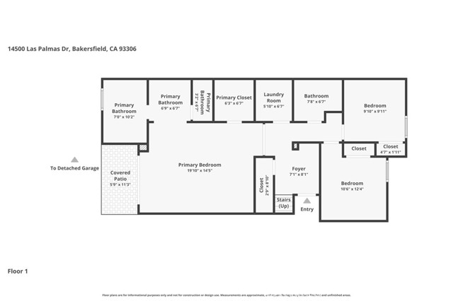 Detail Gallery Image 72 of 73 For 14500 Las Palmas #22,  Bakersfield,  CA 93306 - 3 Beds | 2/1 Baths