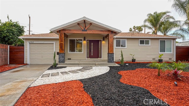 This beautifully renovated home in Orange County is an excellent opportunity for first time home buyers or investors! Located on a treelined cul-de-sac with unbelievable upgrades to enjoy, including recessed lighting throughout the home as well as plenty of natural lighting. The chef’s kitchen offers new countertops, new appliances, new light fixtures, vinyl waterproof flooring, and brand new windows and doors. Tastefully renovated bathrooms and bedrooms are very spacious with plenty of closet space!  BUT WAIT THERE’S MORE!!! This exquisite turnkey home has numerous possibilities to generate serious income due to its close proximity to Knotts Berry Farm, Disneyland and other attractions. The home sits on a 10,400 sq ft lot with excellent space for an ADU, pool, or expanded outdoor living space. The outdoor living space features a newly built front porch perfect for relaxing and unwinding. The welcoming front lawn features stone designs, new plants, and trees, with drip irrigation piping for all planters and trees. The EV friendly garage includes a brand new Tesla EV charger (compatible with non-Tesla EVs).
Additional upgrades include, New HVAC unit (Carrier), complete with new ducts and new vents, New electrical panel complete with new electrical wires throughout home, new copper plumbing throughout, new main underground water supply pipe connecting to the city, tankless water heater and much more! Stop by, fall in love, and make this your dream home!