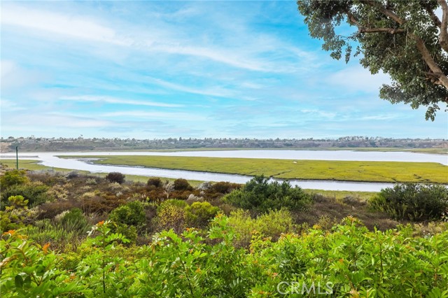 Back bay view from the greenbelt behind the home. This peaceful community offers residents access to multiple pools and the Back Bay trails for both hiking and biking enthusiasts, as well as close proximity to our world renown Newport beaches, top rated schools, shopping, and dining.