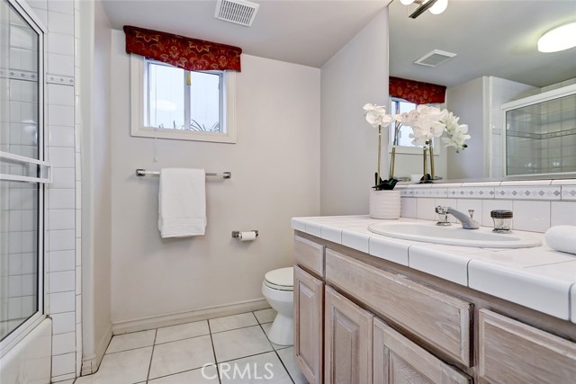 Additional full bath - main level