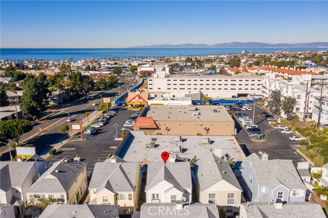 Looking toward the ocean over the complex