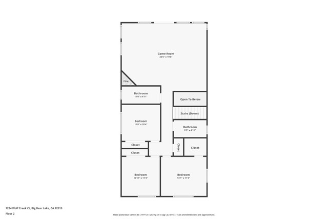 Detail Gallery Image 73 of 73 For 1224 Wolf Creek Ct, Big Bear Lake,  CA 92315 - 6 Beds | 4/1 Baths