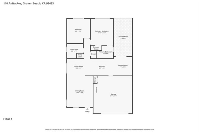 Detail Gallery Image 3 of 29 For 110 Anita, Grover Beach,  CA 93433 - 2 Beds | 2 Baths