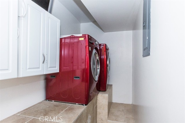 Laundry Room, Washer and Dryer stay with the house