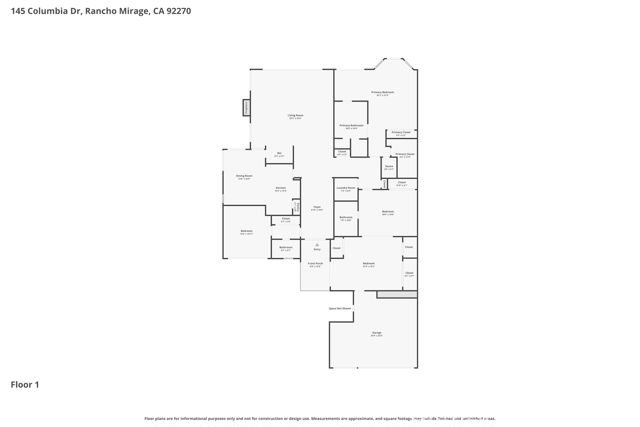 145 Columbia Drive, Rancho Mirage, CA 92270