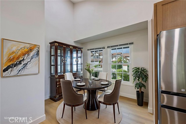 Small Kitchen nook for intimate family dining
