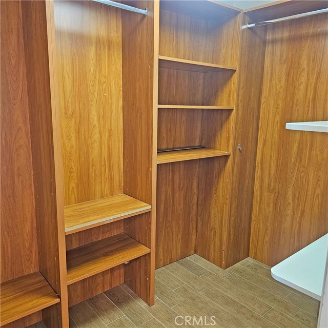 Primary custom walk-in closet