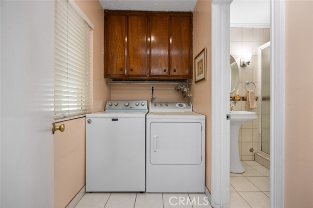 Laundry area