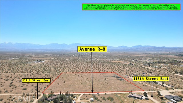 Detail Gallery Image 10 of 10 For 0 Corner of Avenue R-8 and 116th Street East, Littlerock,  CA 93543 - – Beds | – Baths