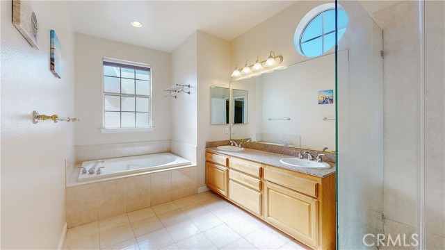 Master bathroom