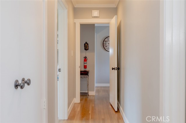 Hallway toward front door