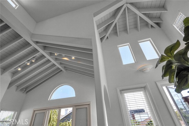 Beautiful vaulted ceilings