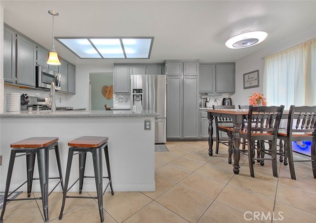 Kitchen view from the family room