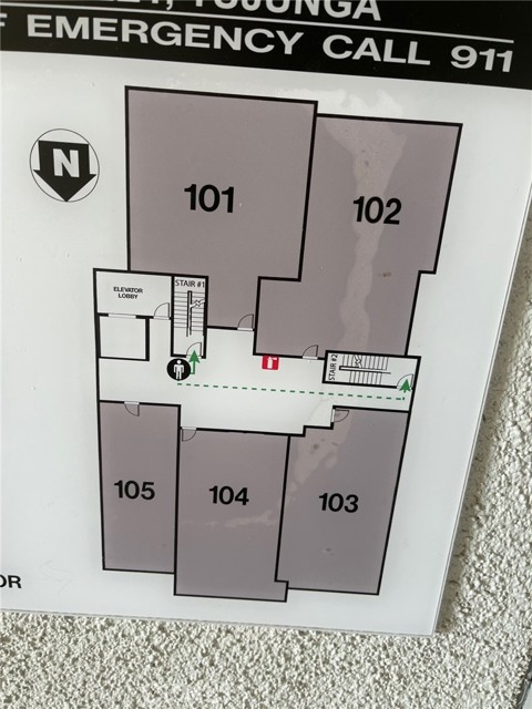 Second floor unit layout