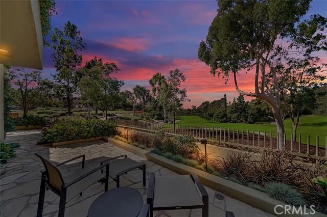 An exceptionally rare opportunity to own over 180 feet of golf course frontage with stunning westerly exposure in the prestigious guard-gated community of Big Canyon. This one of a kind home, designed and built by the renowned team of Ed Lohrbach and Carl Akin sits on the best location in all of Big Canyon, and features 20 acres of unobstructed golf course views. The entry sets the stage with incredible views as well as vaulted ceilings, and beautiful white oak herringbone wood floors. An inviting living room with fireplace and a separate formal dining room lead to the gourmet kitchen with granite countertops, three Thermador ovens, a heating oven and oversized Sub-Zero refrigerator, walk-in pantry and kitchen nook. The spacious downstairs office overlooks the 15th green and lake, while the formal dining room, breakfast nook, kitchen, family room/theater, and game/bonus room overlook the 8th fairway and green and the 7th tee. Sliders in each of these rooms leading out to the welcoming wrap around patio to create the perfect opportunity for indoor-outdoor entertaining. A downstairs ensuite bedroom/live-in maid room, and oversized laundry room complete the first floor. The expansive views continue upstairs into the master bedroom with a slider to the outdoor patio, and a luxurious bathroom featuring a built-in soaking tub and a generous walk-in closet with built-ins. Three additional bedrooms complete the second level, all with ensuite bathrooms. Additional features include security systems, automatic shades, custom art lighting throughout, built-in sound system, and a craftsman designed 3-car garage with full built-ins. It is truly a unique home and setting.